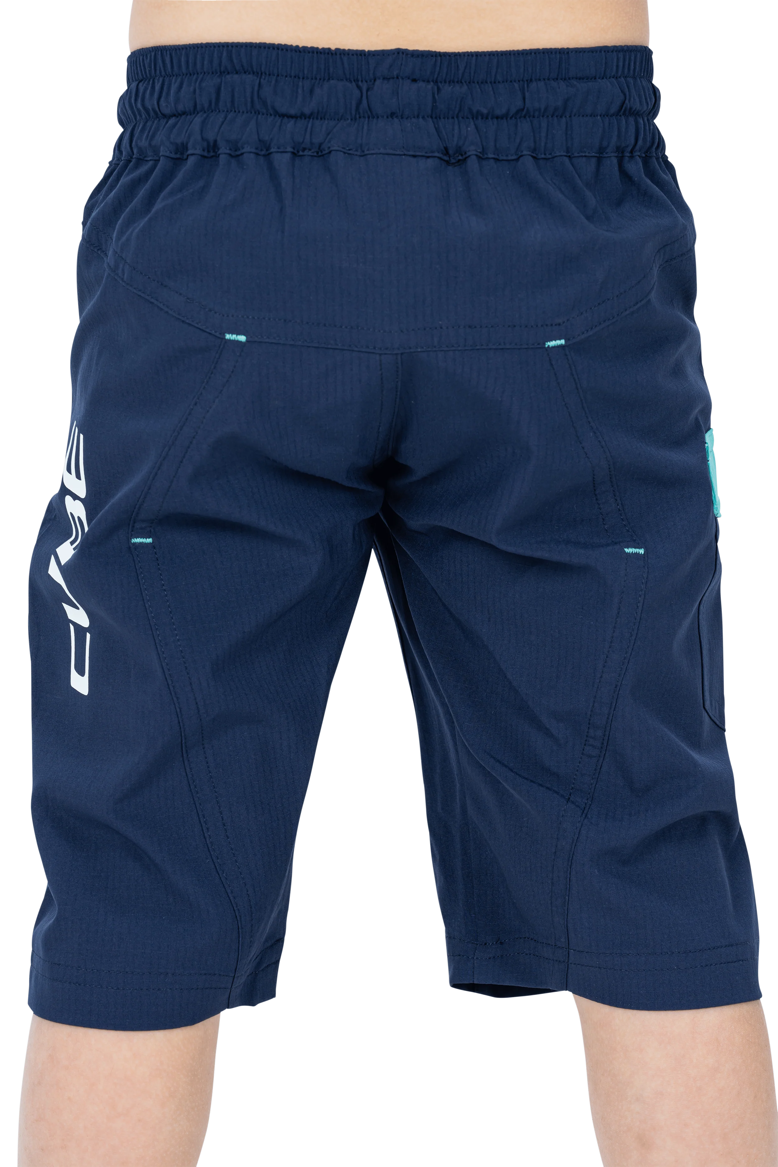 CUBE TEAMLINE Baggy Shorts ROOKIE blue´n´mint - Image 3
