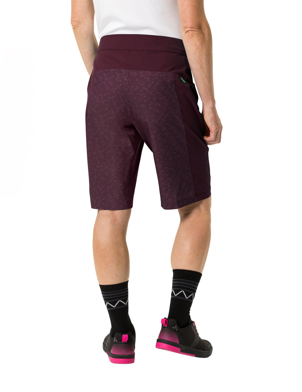 VAUDE Ledro Print Shorts Damen lila - Image 4