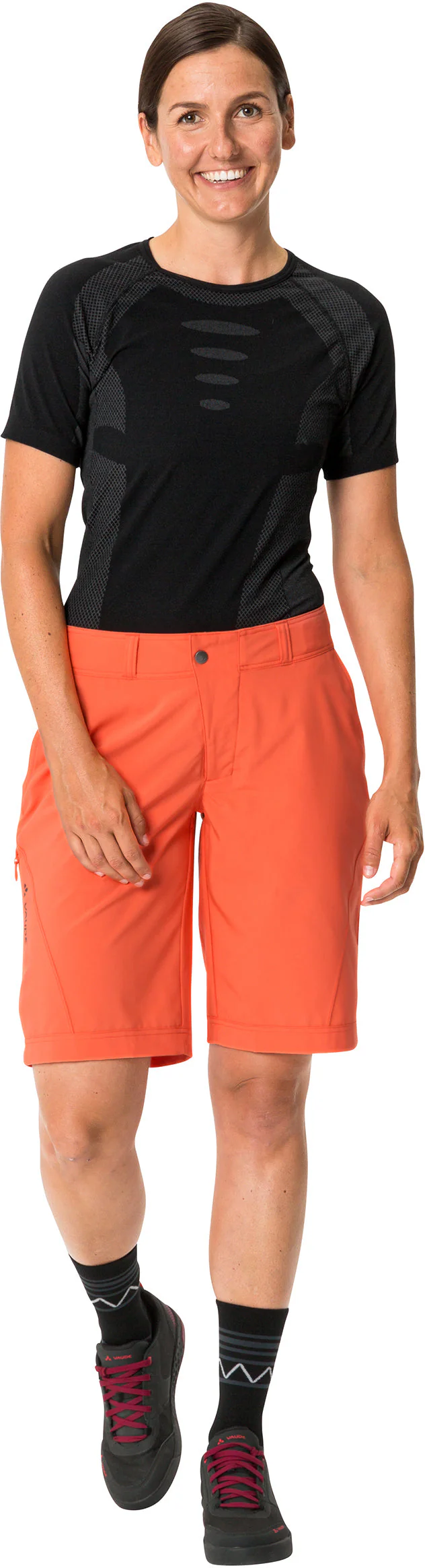 VAUDE Ledro Shorts Damen orange - Image 7