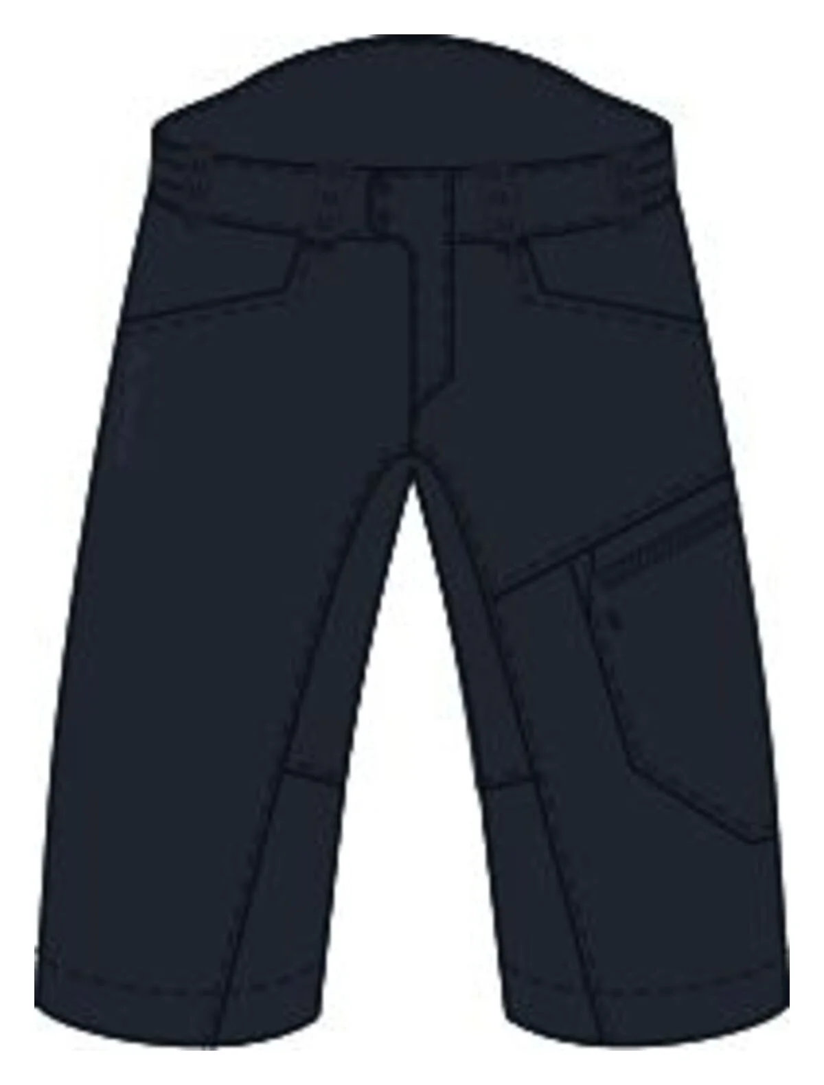 VAUDE Tamaro II Shorts Herren schwarz - Image 9